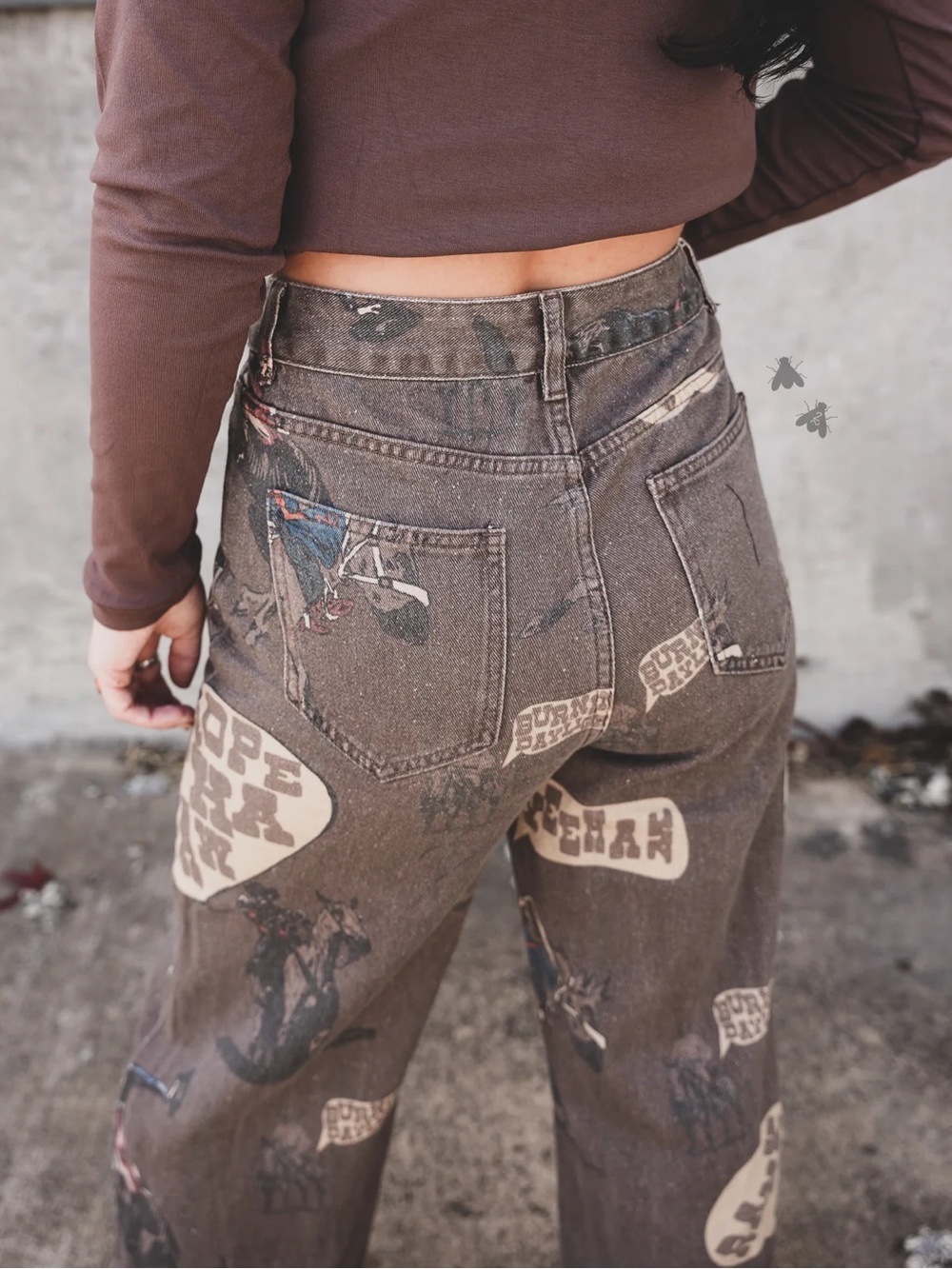 2 Fly Co Cowboy Rodeo Western Pants